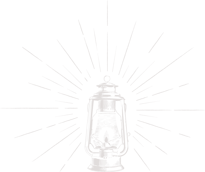 Glowing lantern illustration